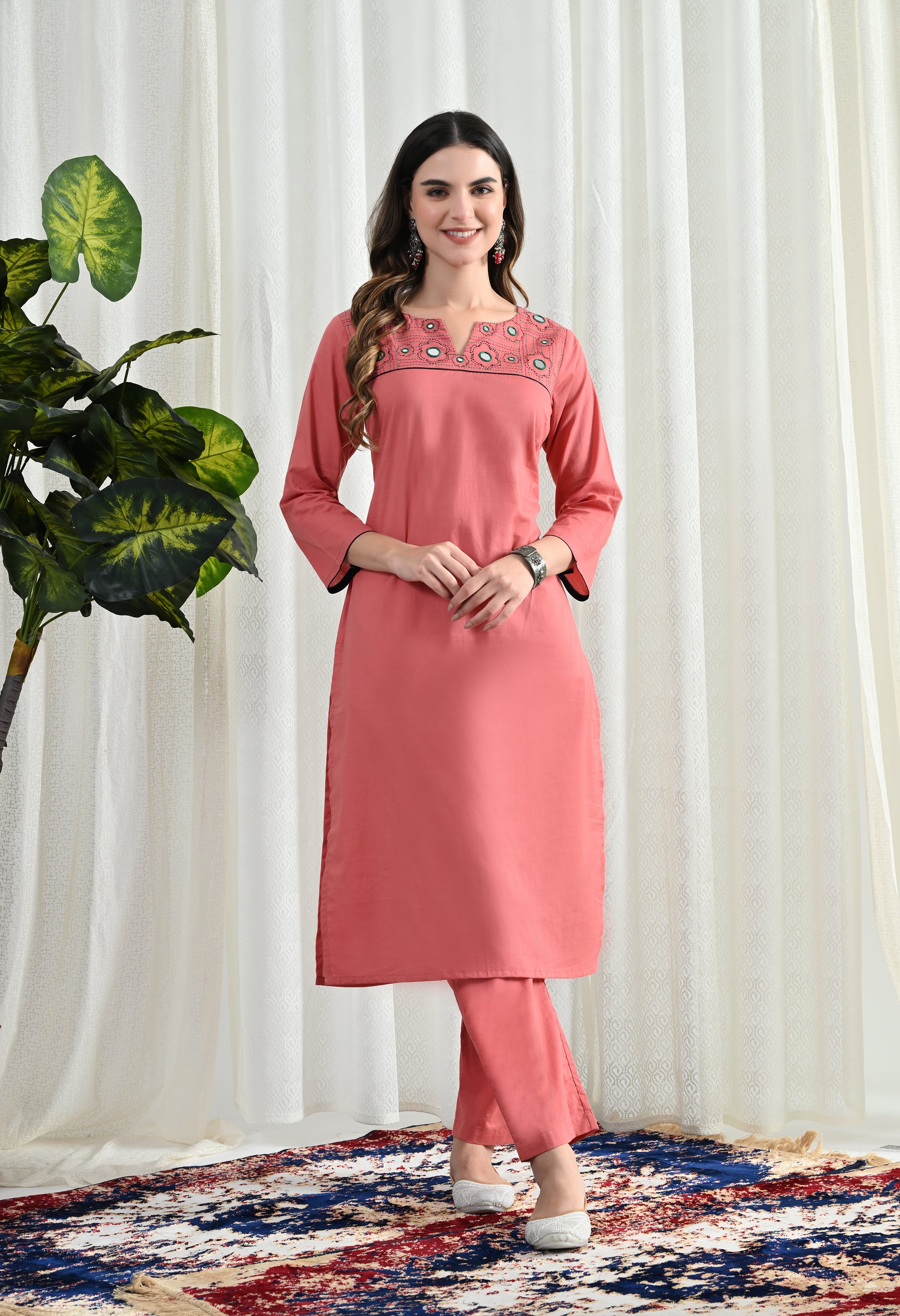 KANTHA KURTA SET